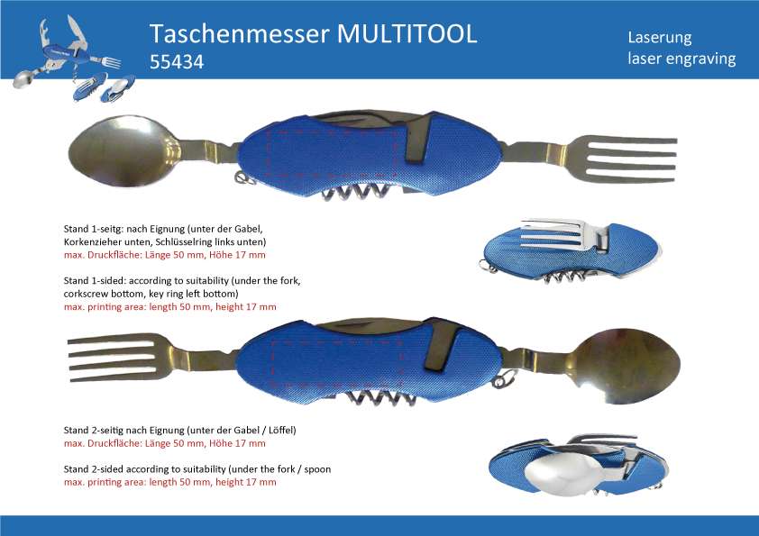 Taschenmesser MULTI-TOOL - Art. 55434