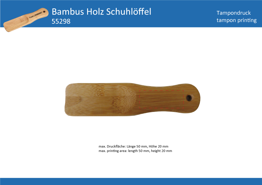 Schuhlöffel KYO aus Bambusholz - Art. 55298