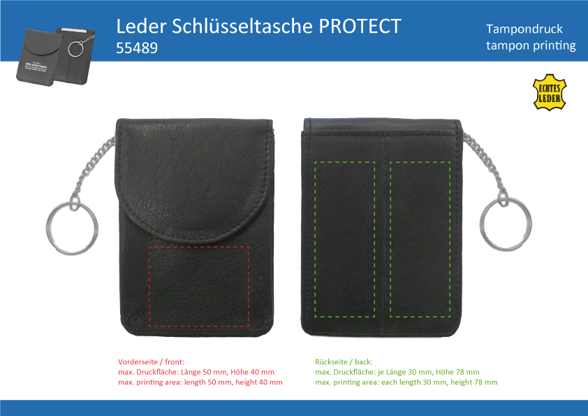 Schlüsseltasche PROTECT - Art. 55489