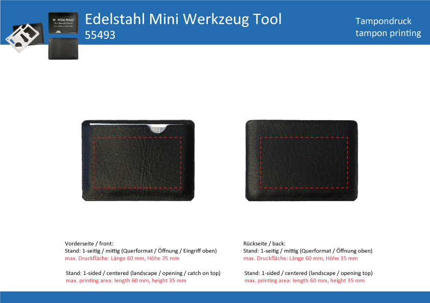 Mini-Werkzeug-Tool - Art. 55493