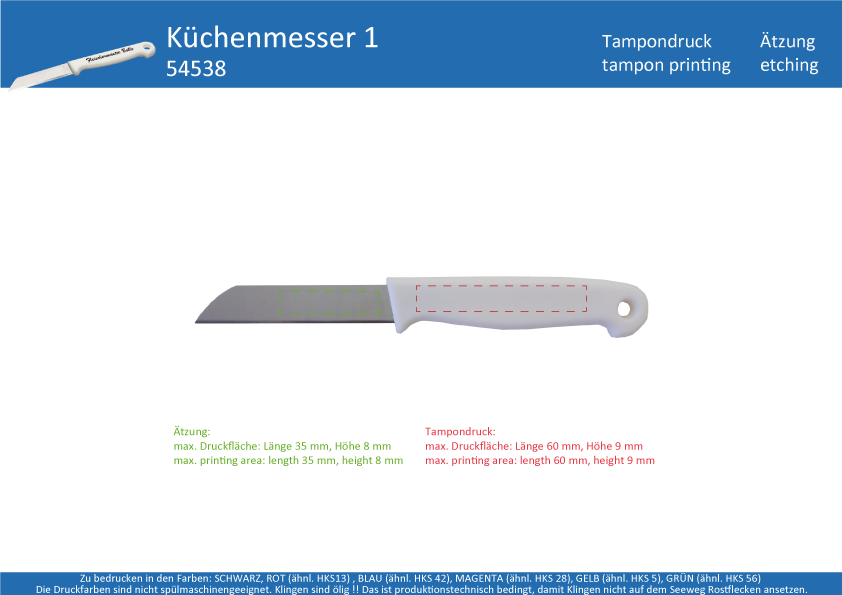 Küchenmesser 1 - Art. 54538