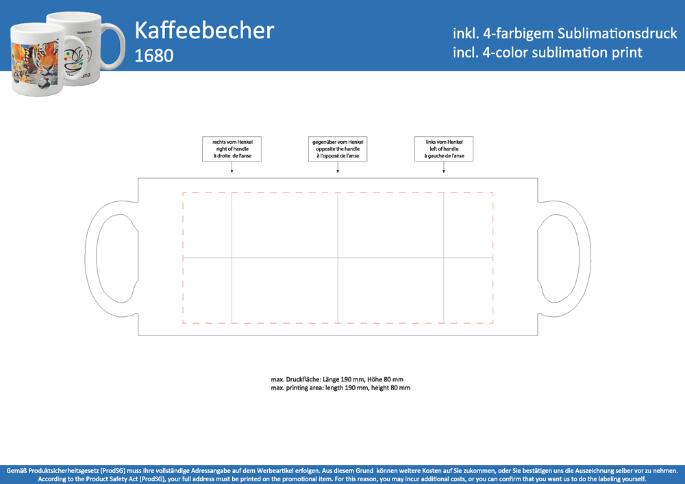 Kaffeebecher MANGO