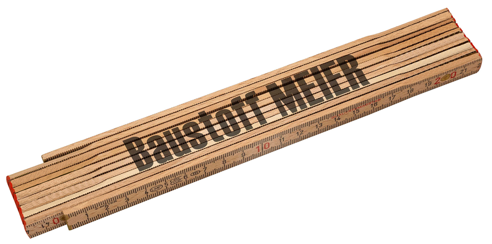 Holzgliedermaßstab BON - Natur